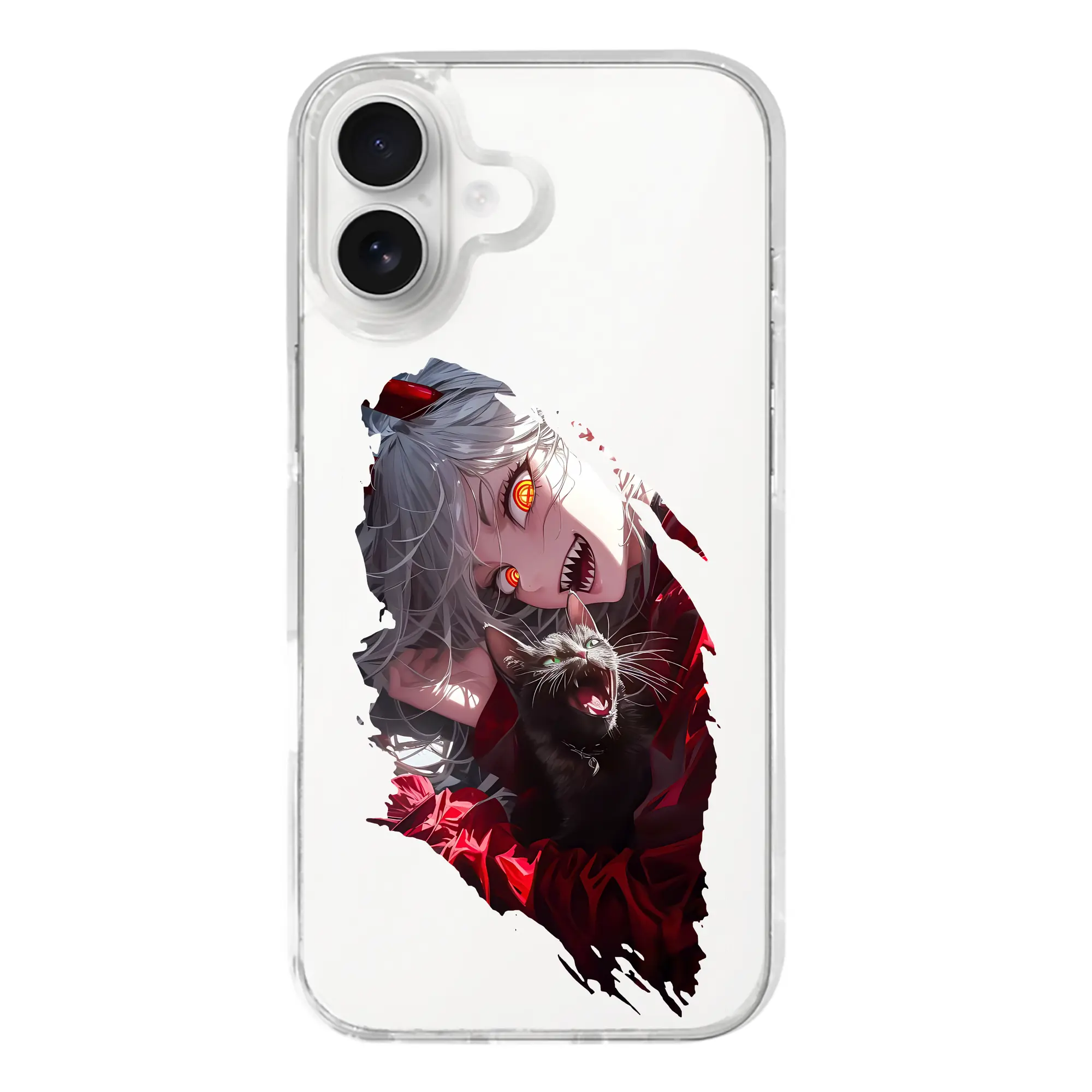 チェンソーマン グッズ,パワー - iPhone 17シリーズ 透明スマホケース – 薄型・耐衝撃・精密フィット保護カバー